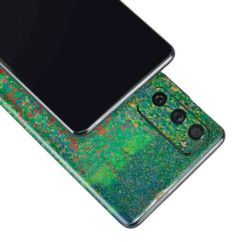 Gustav Klimt Poppy Field Galaxy S20 Fan Edition Skin