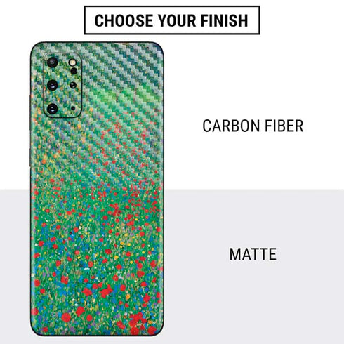 Gustav Klimt Poppy Field Galaxy S20 Plus Skin