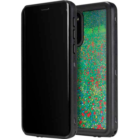 Gustav Klimt Poppy Field Galaxy S20 Plus Waterproof Case