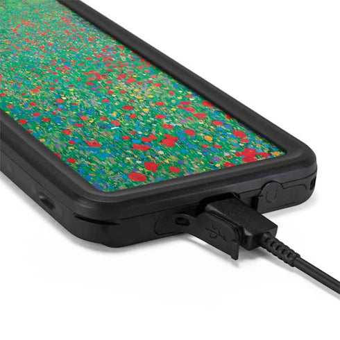 Gustav Klimt Poppy Field Galaxy S20 Plus Waterproof Case