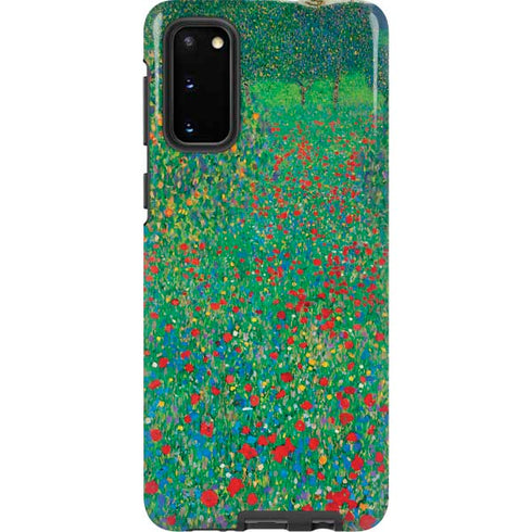 Gustav Klimt Poppy Field Galaxy S20 Pro Case