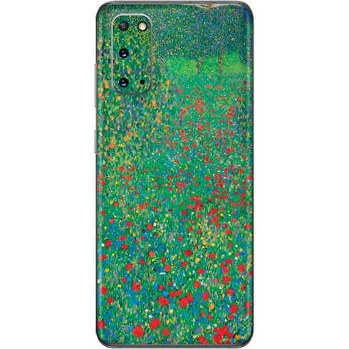 Gustav Klimt Poppy Field Galaxy S20 Skin