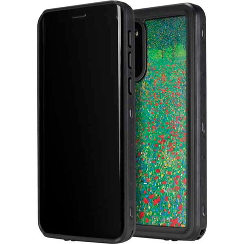 Gustav Klimt Poppy Field Galaxy S20 Waterproof Case