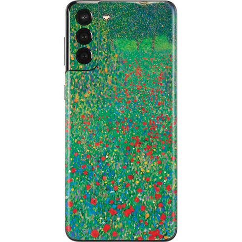 Gustav Klimt Poppy Field Galaxy S21 Plus 5G Skin