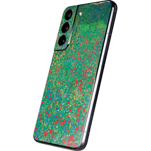 Gustav Klimt Poppy Field Galaxy S22 Skin
