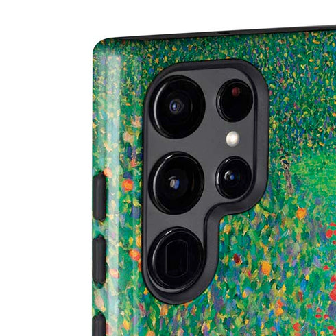 Gustav Klimt Poppy Field Galaxy S22 Ultra Pro Case