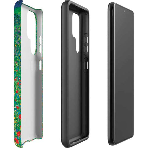 Gustav Klimt Poppy Field Galaxy S22 Ultra Pro Case