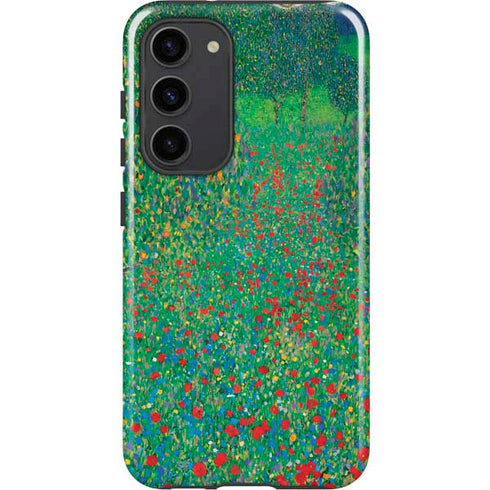 Gustav Klimt Poppy Field Galaxy S23 Plus Pro Case