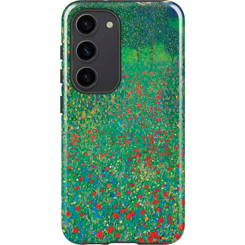 Gustav Klimt Poppy Field Galaxy S23 Pro Case