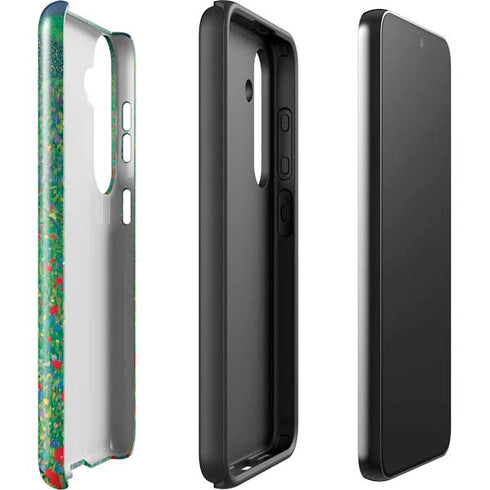 Poppy Field by Gustav Klimt Galaxy S24 Impact Case