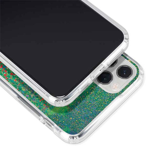 Poppy Field by Gustav Klimt iPhone 11 Pro Clear Case
