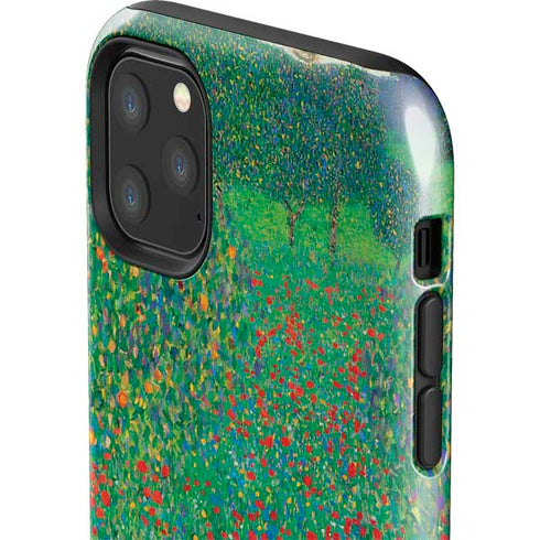 Gustav Klimt Poppy Field iPhone 11 Pro Max Impact Case