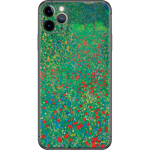 Gustav Klimt Poppy Field iPhone 11 Pro Max Skin