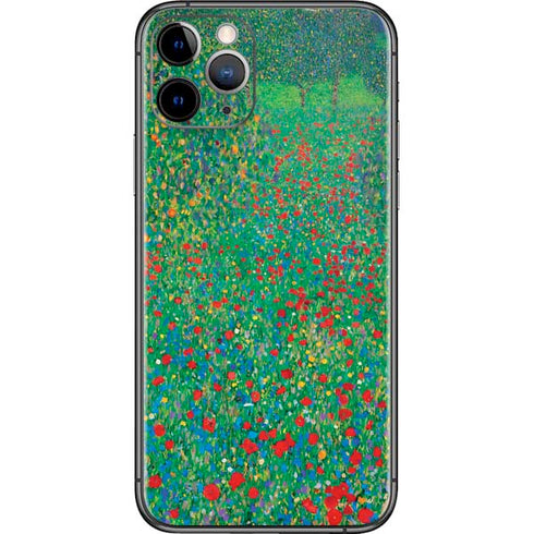 Gustav Klimt Poppy Field iPhone 11 Pro Skin