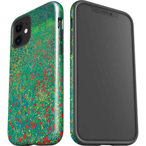 Gustav Klimt Poppy Field iPhone 12 Impact Case