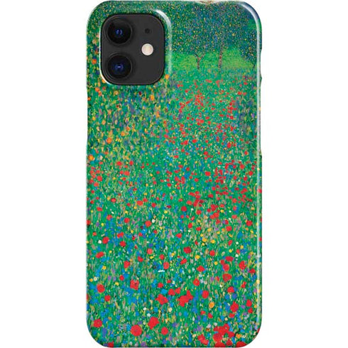 Gustav Klimt Poppy Field iPhone 12 Mini Lite Case