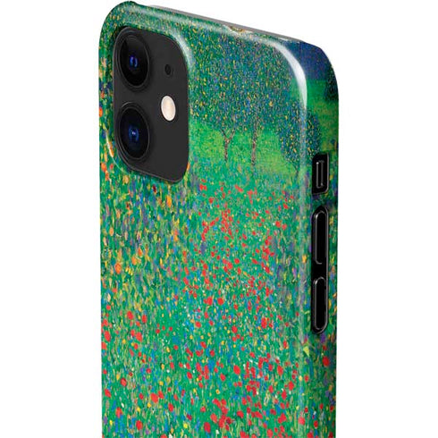 Gustav Klimt Poppy Field iPhone 12 Mini Lite Case