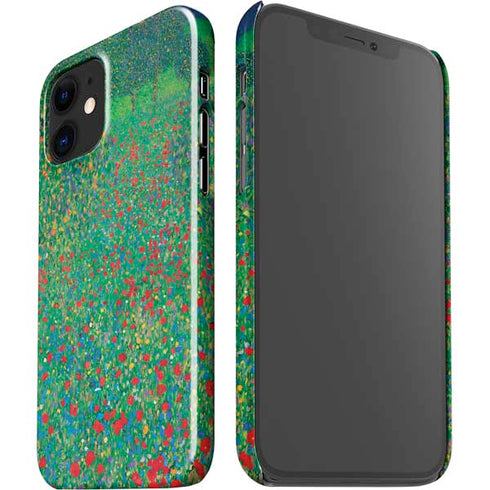 Gustav Klimt Poppy Field iPhone 12 Mini Lite Case