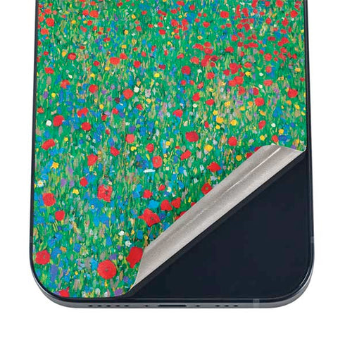 Gustav Klimt Poppy Field iPhone 12 Mini Skin