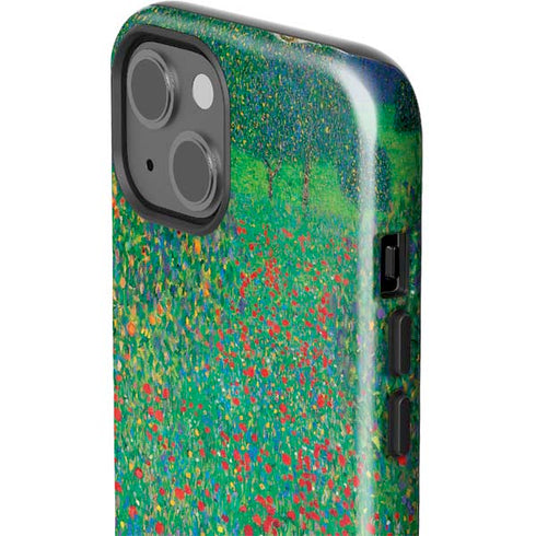 Gustav Klimt Poppy Field iPhone 13 Impact Case