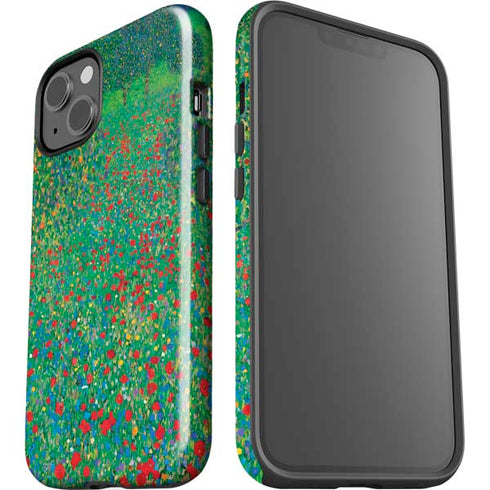 Gustav Klimt Poppy Field iPhone 13 Impact Case
