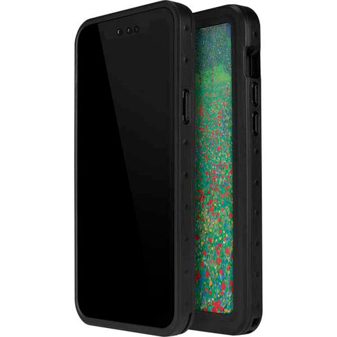 Gustav Klimt Poppy Field iPhone 13 Mini Waterproof Case