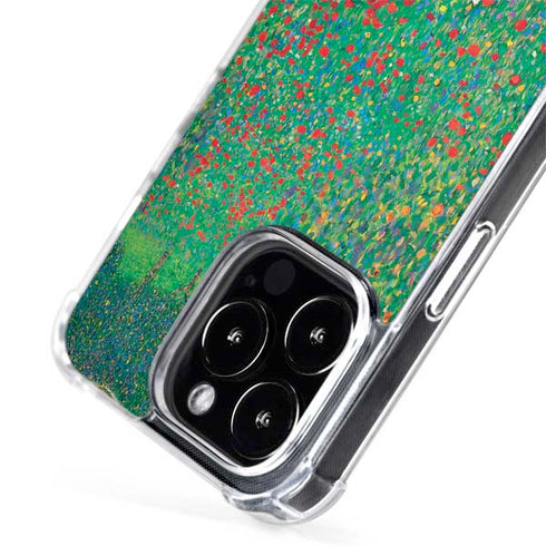 Gustav Klimt Poppy Field iPhone 14 Pro MagSafe Case