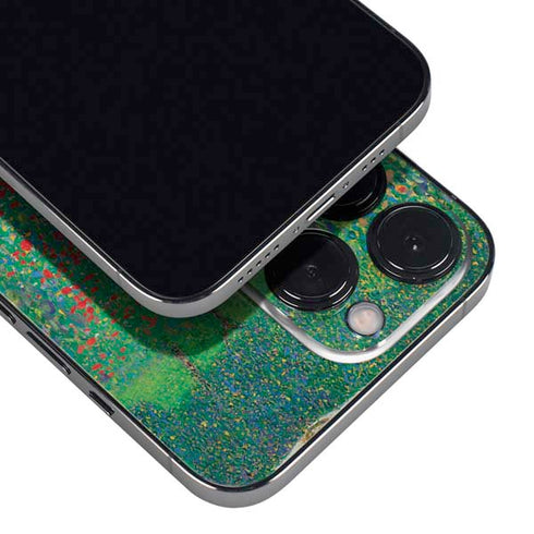 Gustav Klimt Poppy Field iPhone 14 Pro Max Skin