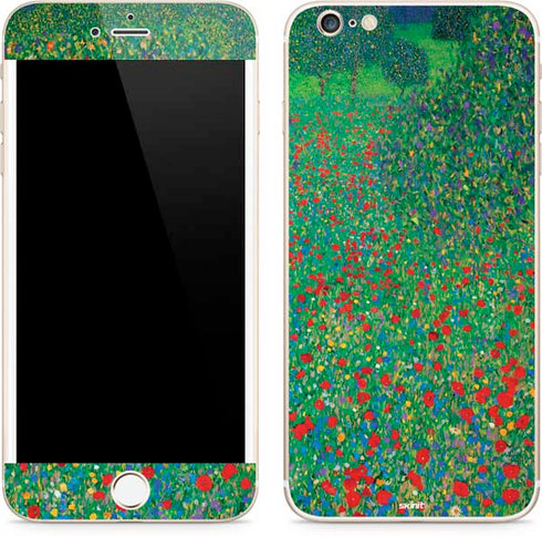 Gustav Klimt Poppy Field iPhone 6/6s Plus Skin