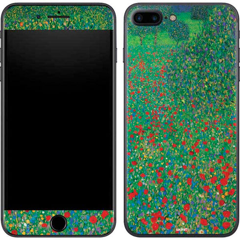 Gustav Klimt Poppy Field iPhone 7 Plus Skin