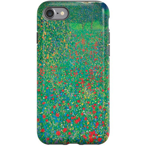Gustav Klimt Poppy Field iPhone SE (2nd & 3rd Gen) Pro Case