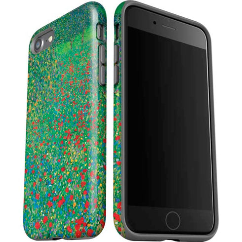 Gustav Klimt Poppy Field iPhone SE (2nd & 3rd Gen) Pro Case