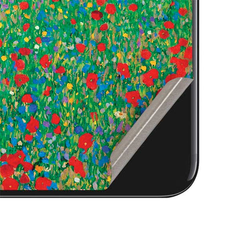 Gustav Klimt Poppy Field iPhone SE (2nd & 3rd Gen) Skin