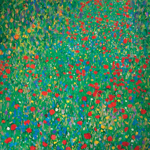 Gustav Klimt Poppy Field iPhone X Skin