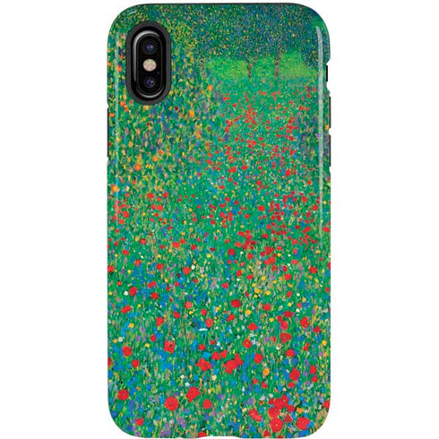 Gustav Klimt Poppy Field iPhone XS Pro Case