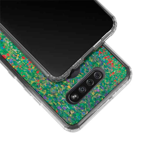 Poppy Field by Gustav Klimt LG K51/Q51 Clear Case