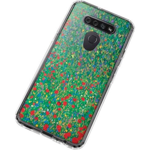 Poppy Field by Gustav Klimt LG K51/Q51 Clear Case