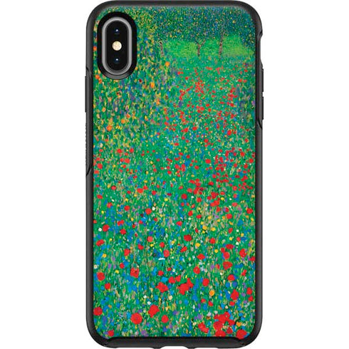 Gustav Klimt Poppy Field Otterbox Symmetry iPhone Skin