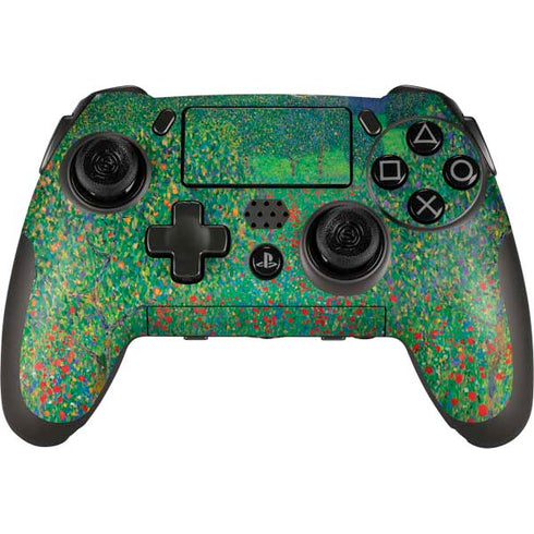Gustav Klimt Poppy Field PlayStation Scuf Vantage 2 Controller Skin