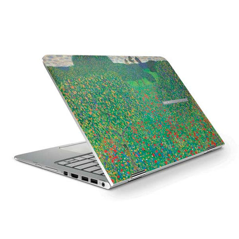 Gustav Klimt Poppy Field HP Spectre Skin