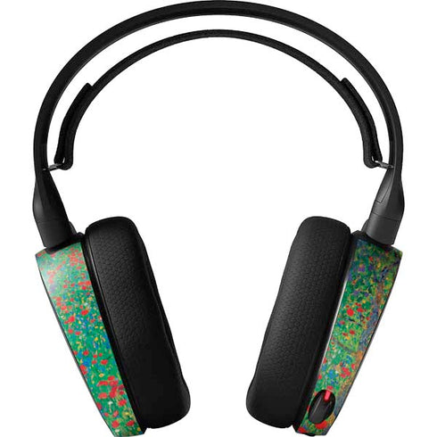 Gustav Klimt Poppy Field SteelSeries Arctis 3 Skin