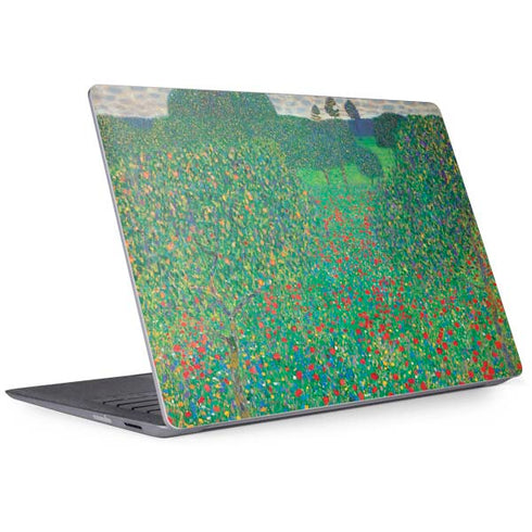 Gustav Klimt Poppy Field Surface Laptop 2 Skin