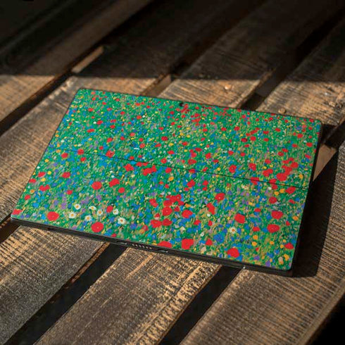 Gustav Klimt Poppy Field Surface Pro 7 Skin