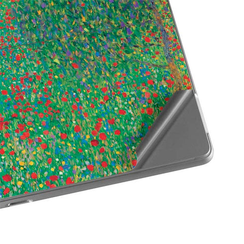 Gustav Klimt Poppy Field Surface Pro 8 Skin