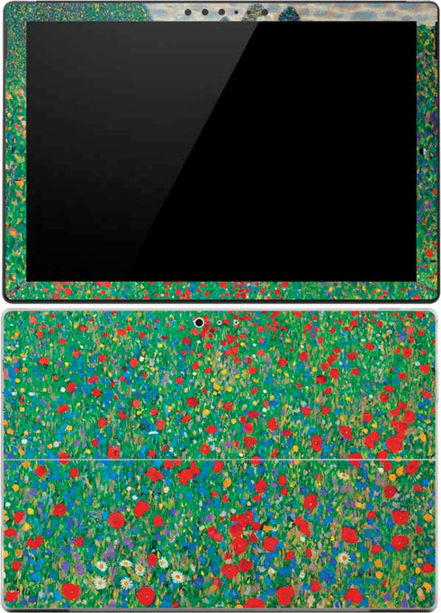 Gustav Klimt Poppy Field Surface Pro (2017) Skin