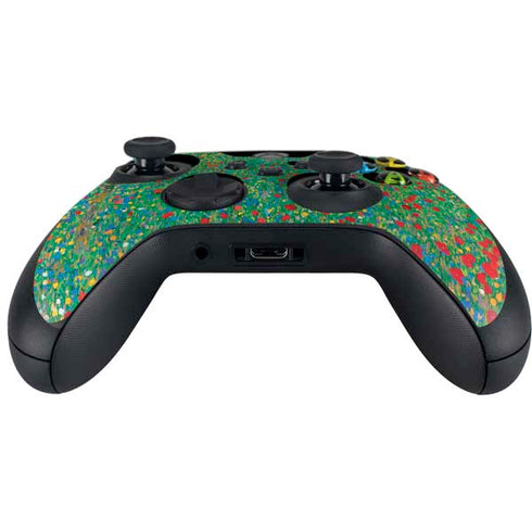 Gustav Klimt Poppy Field Xbox Series X Controller Skin
