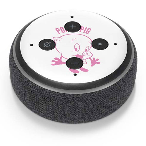 Looney Tunes Porky Pig Big Head Amazon Echo Dot Skin