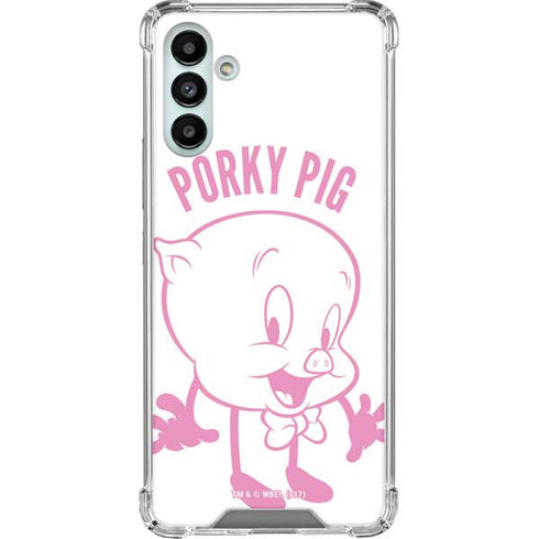 Looney Tunes Porky Pig Big Head Galaxy A13 5G Clear Case