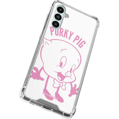 Looney Tunes Porky Pig Big Head Galaxy A15 5G Clear Case