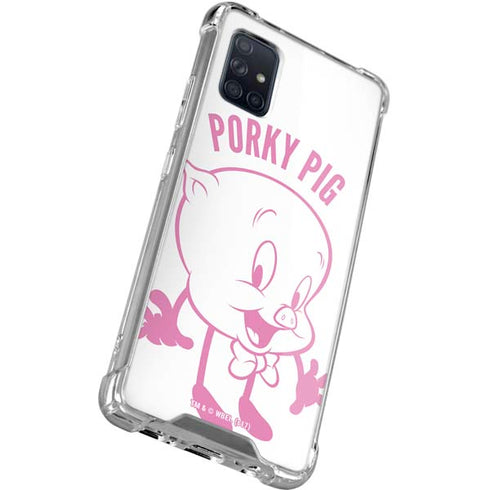 Looney Tunes Porky Pig Big Head Galaxy A51 5G Clear Case